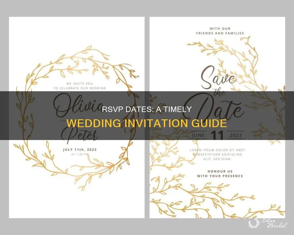 how to include rsvp date in wedding invitation