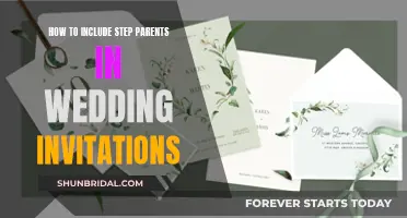 Involving Step-Parents in Wedding Invitations: A Guide