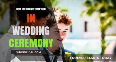 Incorporating Your Step Son into Your Wedding Ceremony: Tips and Ideas