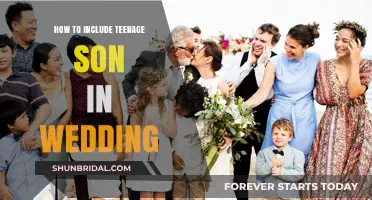 Involving Your Teenage Son in Your Wedding: Creative and Meaningful Ways