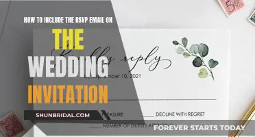 RSVP Email Etiquette for Wedding Invites: A Guide