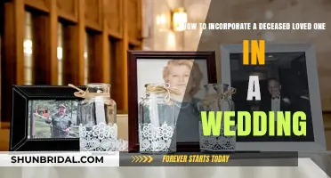 Honoring Your Deceased Loved One: Meaningful Ways to Include Them in Your Wedding
