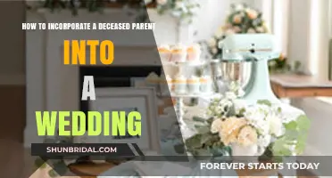 Honoring a Deceased Parent: Meaningful Ways to Include Them in Your Wedding
