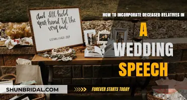 Honoring Lost Loved Ones: Thoughtful Ways to Include Deceased Relatives in Your Wedding Speech