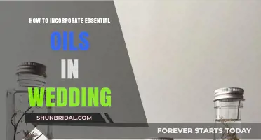 Aromatic Bliss: Incorporating Essential Oils into Your Wedding Day
