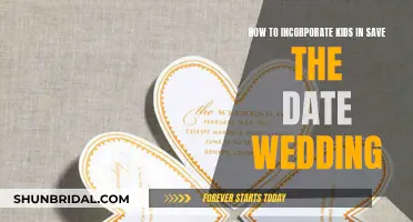 Save the Date": Including Kids in Your Wedding Plan