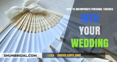Personalize Your Big Day: Creative Ways to Add Unique Wedding Touches