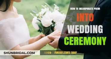 Incorporate Poetry into Your Wedding Ceremony: A Creative Guide