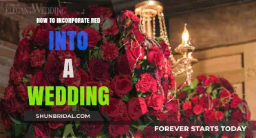 Bold and Beautiful: Creative Ways to Incorporate Red into Your Wedding