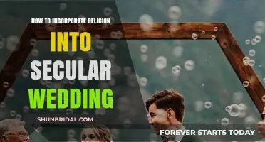 Blending Faith and Love: Incorporating Religion into Your Secular Wedding