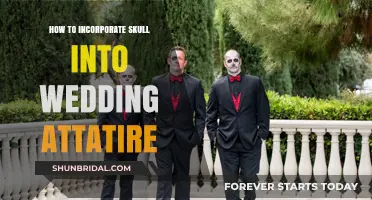 Edgy Elegance: Incorporating Skull Motifs into Wedding Attire
