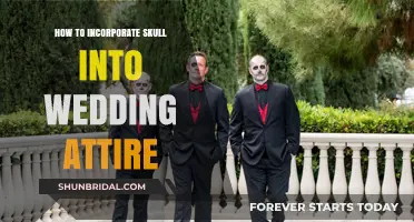 Edgy Elegance: Incorporating Skull Motifs into Your Wedding Attire