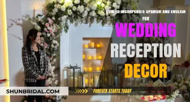 Bilingual Bliss: Spanish-English Fusion for Wedding Decor