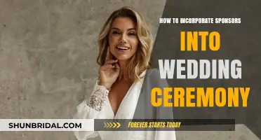 Elegant Ways to Seamlessly Integrate Sponsors into Your Wedding Ceremony