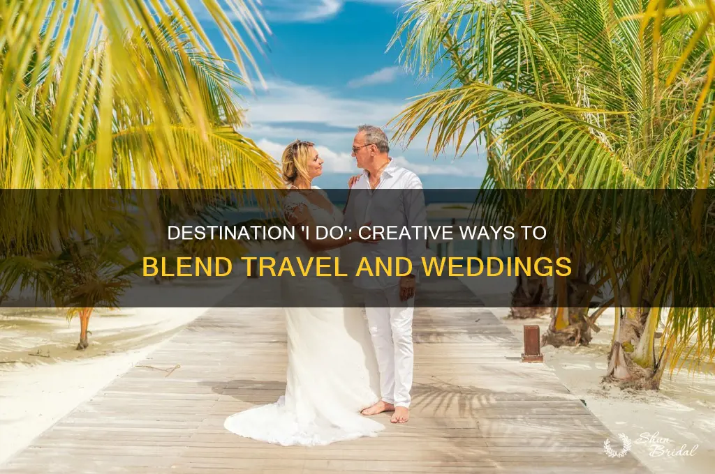 how to incorporate travel into wedding