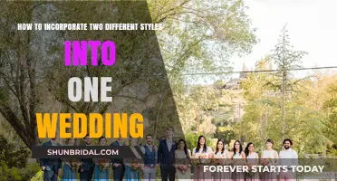 Blending Beauty: Harmonizing Two Unique Styles in Your Dream Wedding