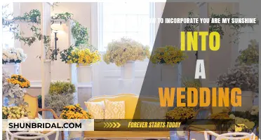 You Are My Sunshine: Creative Wedding Ideas to Brighten Your Day