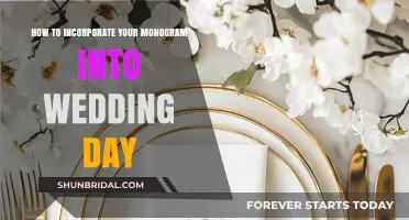 Elegant Monogram Ideas: Personalizing Your Wedding Day with Style