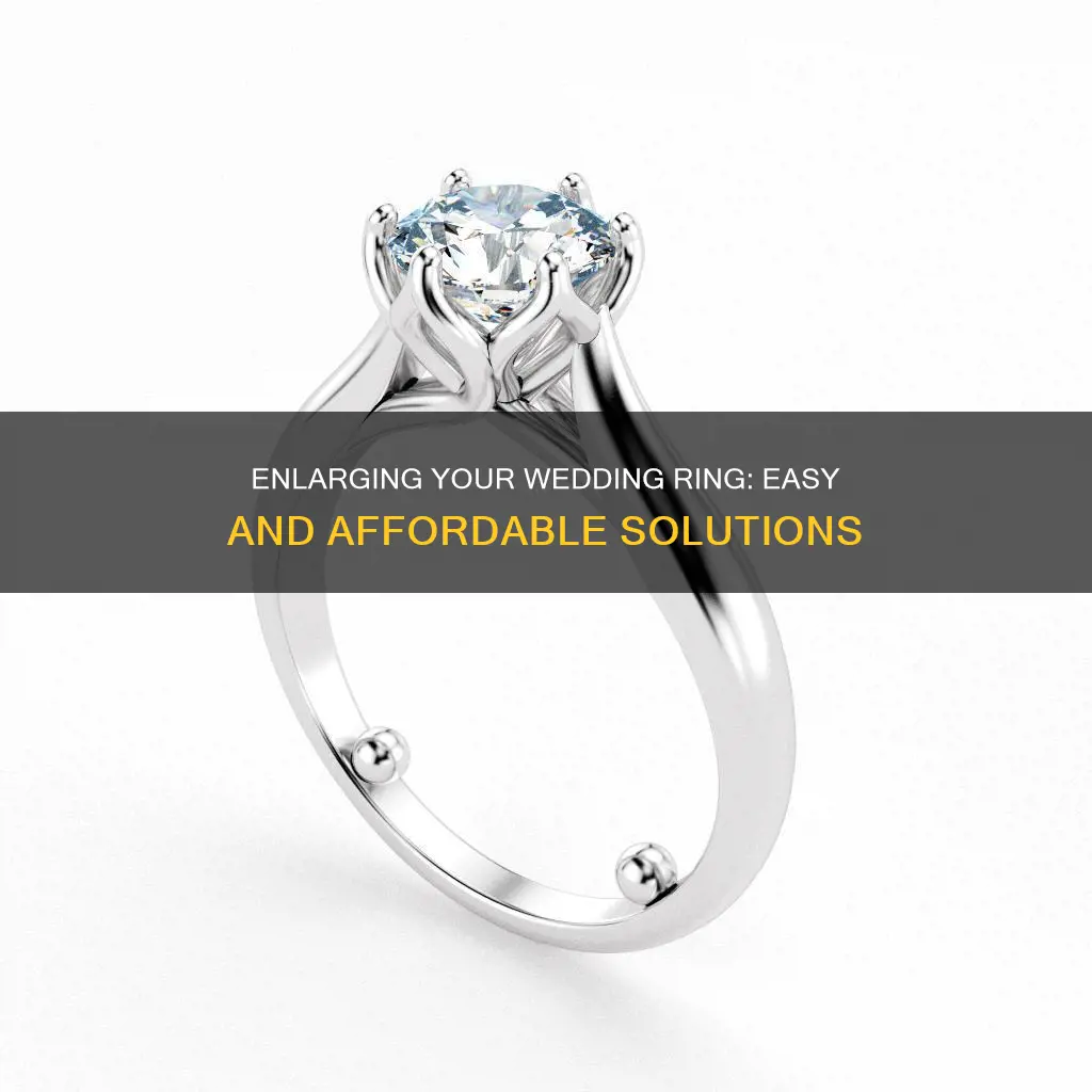 how to increase size of wedding ring