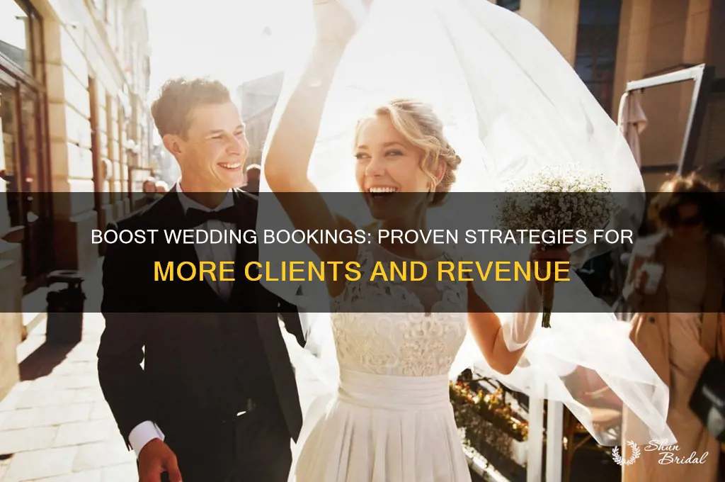 how to increase wedding bookings