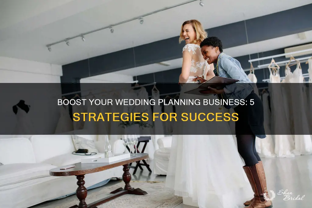 how to increase wedding planning business