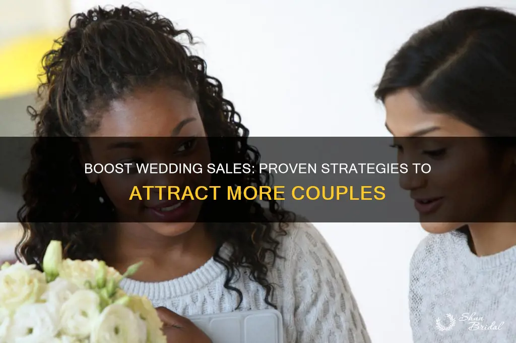 how to increase wedding sales