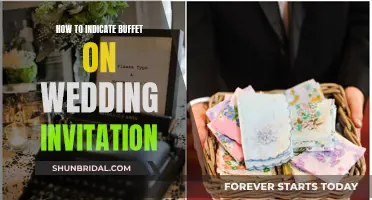 Guide to Gracefully Wording Your Wedding Invitation for a Buffet