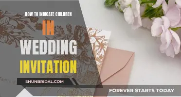 Involving Children in Your Wedding: Invitation Etiquette