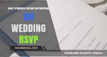 Catering to Dietary Restrictions: Customizing Your Wedding RSVP