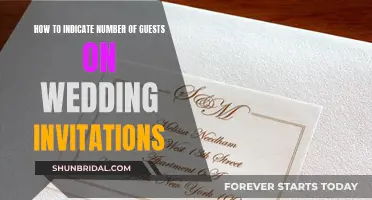 Wedding Guest List: Invitations and Number of Guests