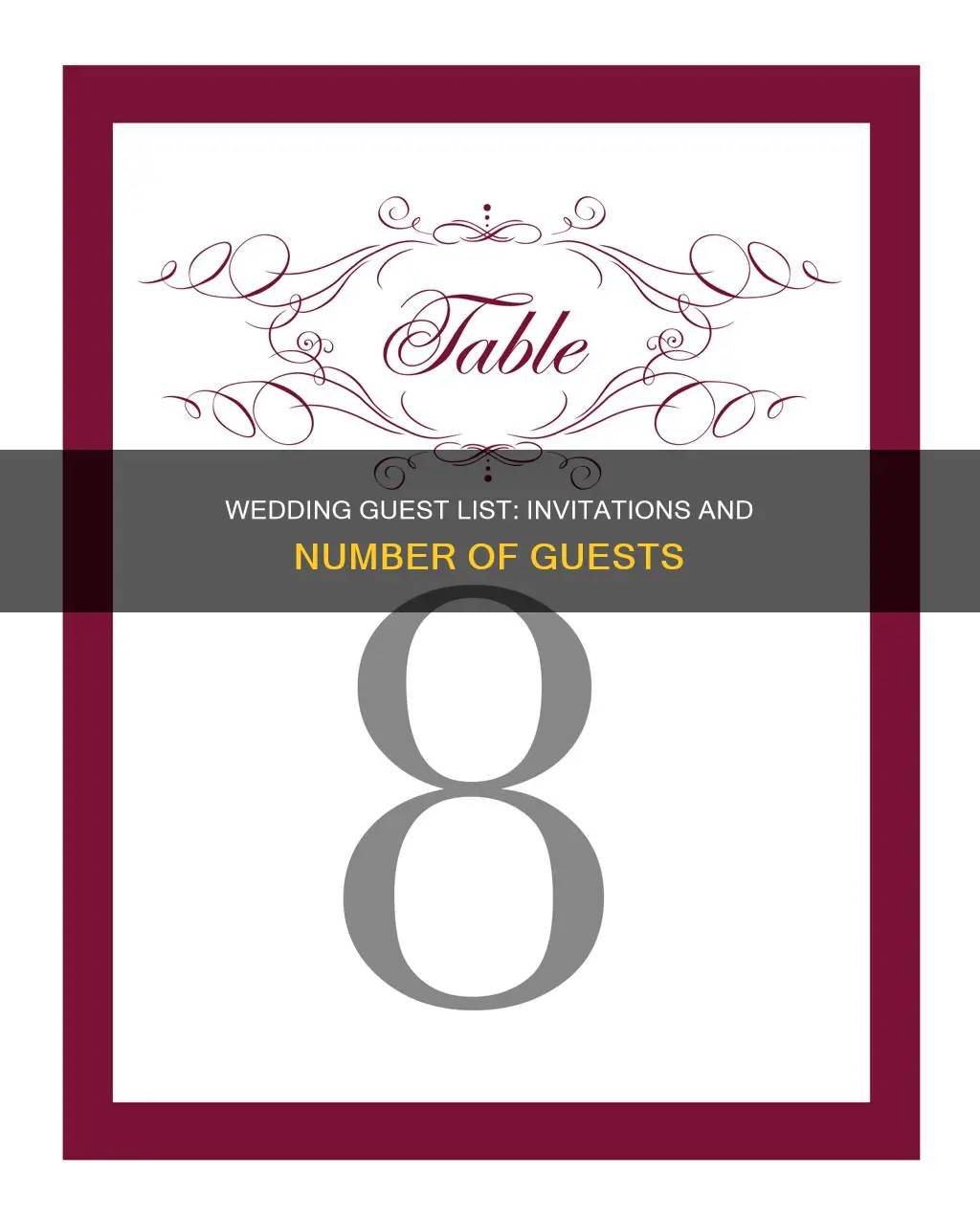 how to indicate number of guests on wedding invitations