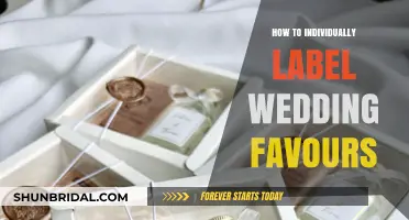 Personalize Your Wedding Favors: Creative Tips for Individual Labeling