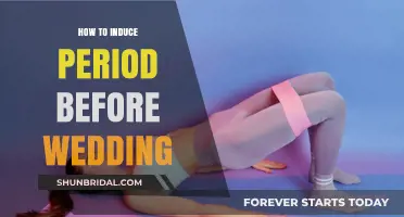 Pre-Wedding Period Hacks: Safe Ways to Induce Menstruation Before Your Big Day
