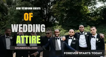Elegant Guidance: Communicating Wedding Attire Expectations to Your Guests