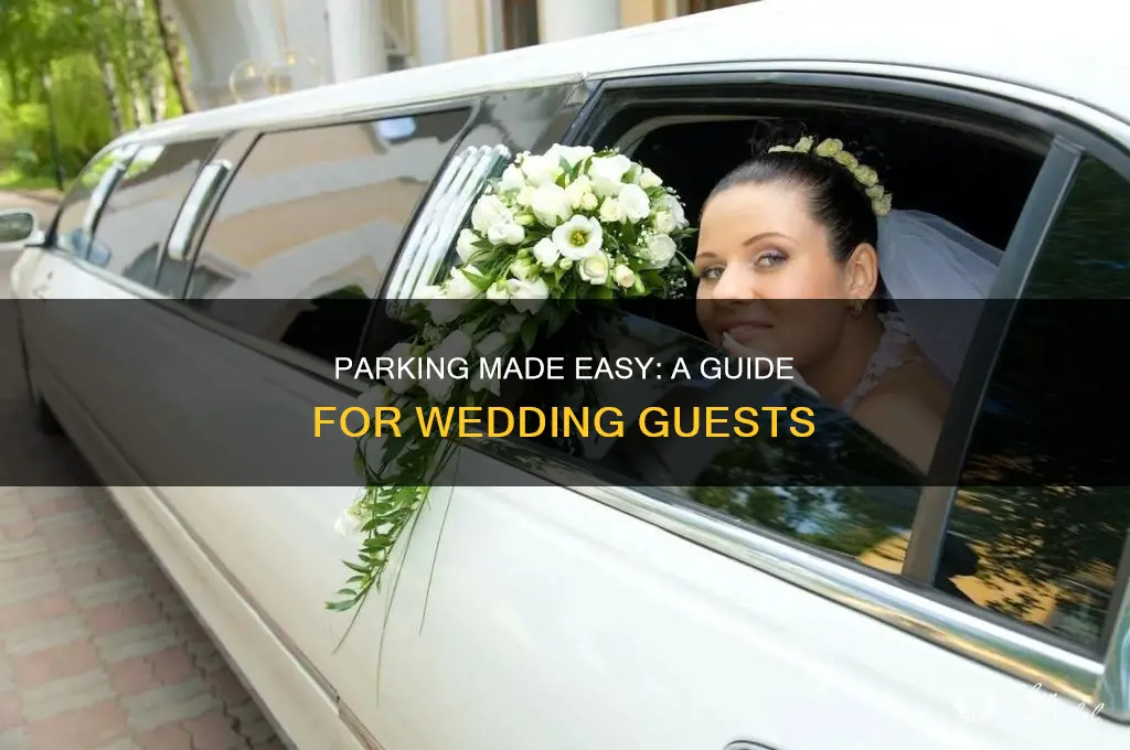 how to inform wedding guests of available parking
