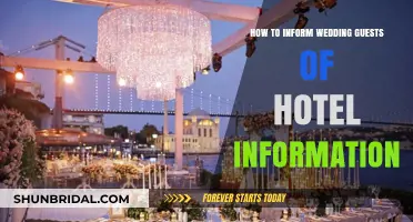 Effortlessly Share Hotel Details with Your Wedding Guests: A Guide