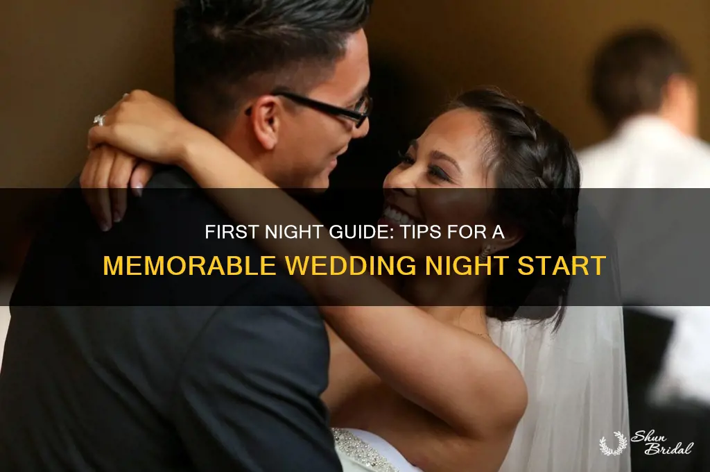 how to initiate on first wedding night