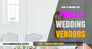 Mastering the Art of Asking Wedding Vendors for Pricing Quotes