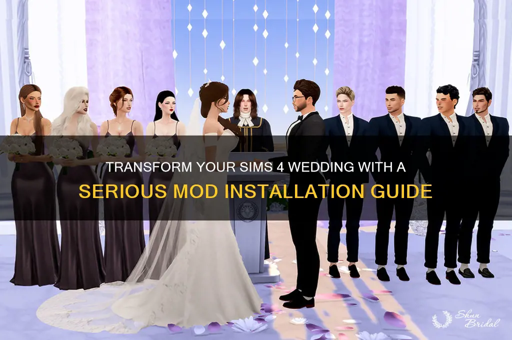 how to instal a serious wedding mod
