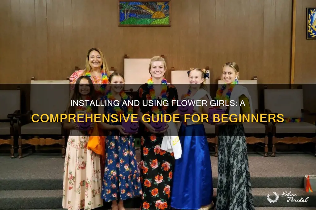 how to install and use flower girls se x