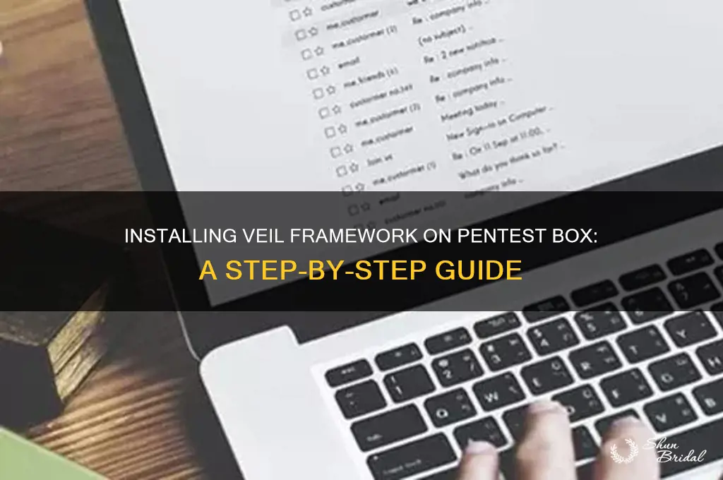 how to install the veil framework on pentest box
