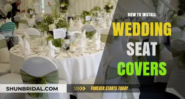 Effortless Wedding Seat Cover Installation: A Step-by-Step Guide