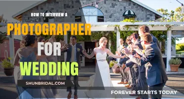Interviewing Your Wedding Photographer: Tips and Tricks