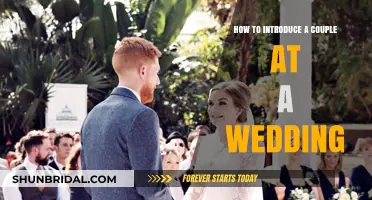 Elegant Wedding Introductions: Mastering the Art of Presenting the Newlyweds