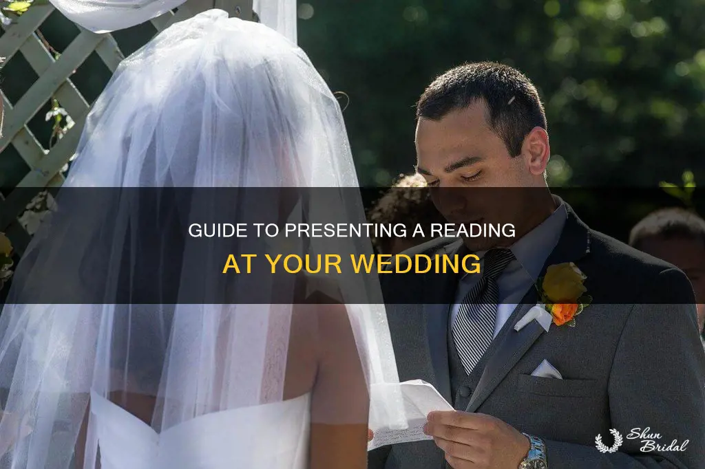 how to introduce a reading at a wedding