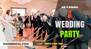 Elegant Introductions: Creative Ways to Present Your Wedding Party