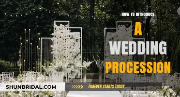 Elegant Entry: Mastering the Art of Introducing Wedding Processions