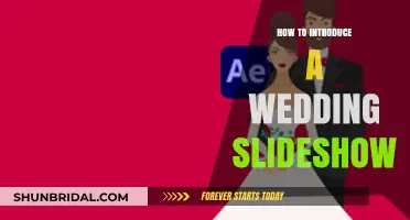 Crafting the Perfect Wedding Slideshow Introduction: Tips and Ideas