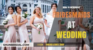 Elegant Bridesmaid Introductions: Creative Ideas for Your Wedding Reception