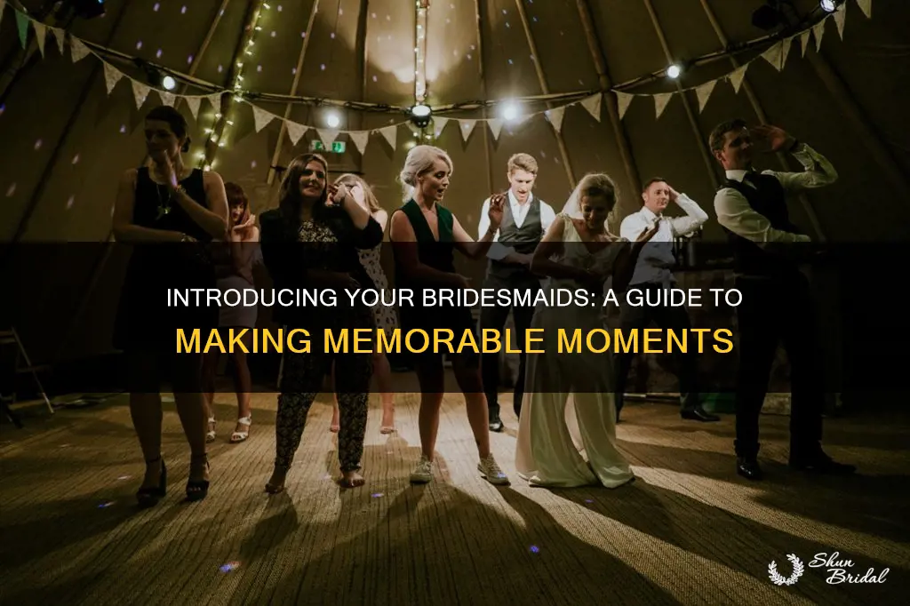 how to introduce bridesmaids